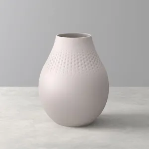 Villeroy & Boch | Manufacture Collier Perle Vase - Tall - Beige
